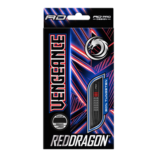 Red Dragon Vengeance Red Softdarts - 20g