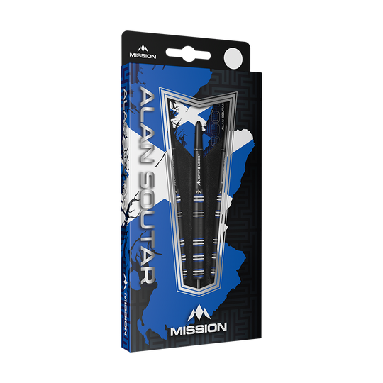 Mission Alan Soutar Dart Flights – 100 Mikron, Mit Schottischem Design, 3er-Set