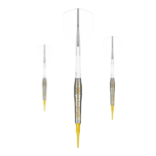 Caliburn Starships Series Falcon Softdarts - 20g Hier ist das Set Caliburn Starships Series Falcon Softdarts - 20g abgebildet. Es handelt sich um Softdarts in einer 20g-Ausführung.