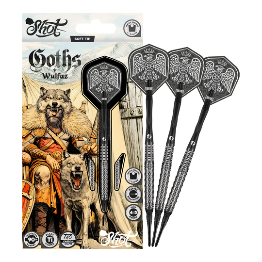 Shot Goths Wulfaz Softdarts - 20g Shot Goths Wulfaz Softdarts - 20g