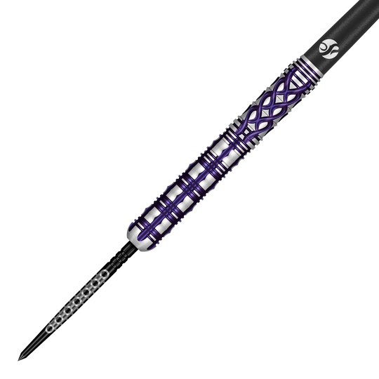 Shot Goths Visara Turbo Point Steeldarts - 23g Das Bild zeigt die Shot Goths Visara Turbo Point Steeldarts mit 23 Gramm Gewicht. Die Steeldarts sind speziell für Präzision und Kontrolle beim Dartspiel entwickelt.
