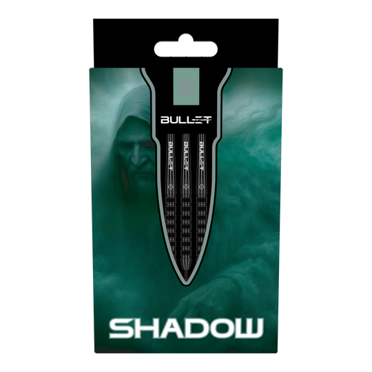 Bullet Shadow Steeldarts Auf dem Bild sieht man Bullet Shadow Steeldarts. Diese Steeldarts sind professionell gestaltet und eignen sich für das Steeldartspiel.