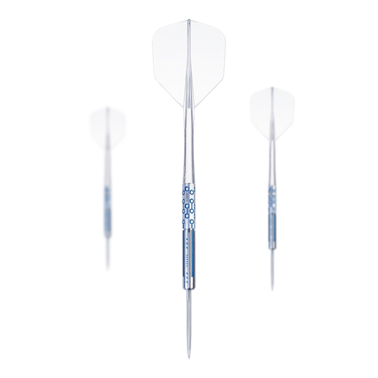 Caliburn Starships Series Demeter Steeldarts - 23g Dieses Bild präsentiert das Set Caliburn Starships Series Demeter Steeldarts mit einem Gewicht von 23g. Perfekt für Dartfans und Sammler.