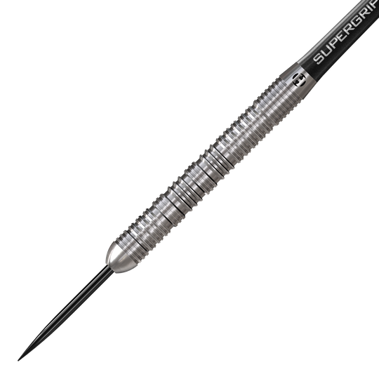 Harrows Impact Steeldarts Zu sehen ist ein weiteres Detailfoto von Harrows Impact Steeldarts. Die hochwertige Verarbeitung der Darts ist deutlich erkennbar.