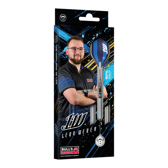 Bulls Leon Weber Steeldarts Abgebildet sind die Bulls Leon Weber Steeldarts. Sie überzeugen durch ihr spezielles Design und ihre Qualität.