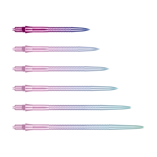 Caliburn EZ-EVO Dartspitzen - Grooved - Rainbow Caliburn EZ-EVO Dartspitzen - Grooved - Rainbow