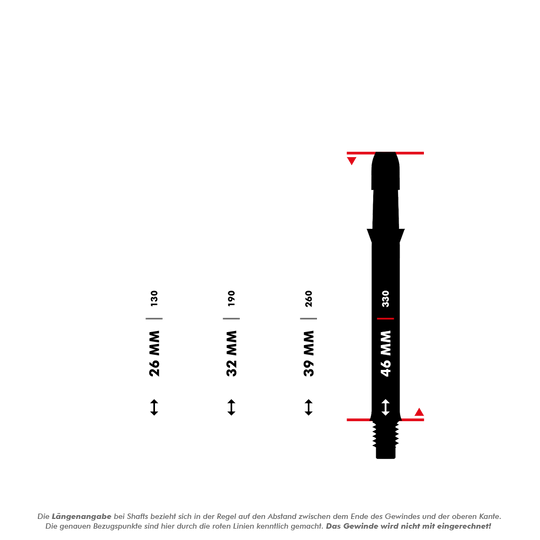 L-Style L-Shafts Silent Straight - Weiß