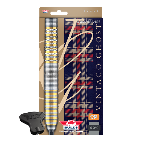 Bulls NL Vintago Ghost Convertible Points Steeldarts Zu sehen ist das Produkt Bulls NL Vintago Ghost Convertible Points Steeldarts. Die Darts zeichnen sich durch ihre Wandelbarkeit und Präzision aus.