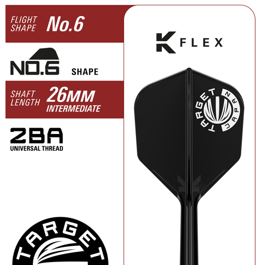 Abgebildet ist das Modell Target Japan Prime Series Harith Lim HotShot GEN3 Softdarts - 18g. Diese Darts bieten höchste Präzision und Qualität.