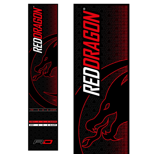 Red Dragon Soft-Feel Dart Mat Dartteppich 2024