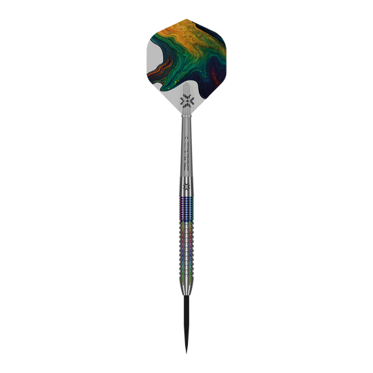 Dieses Bild zeigt die Bullet Diesel V2 Steel Darts. Die Steeldarts eignen sich ideal für ambitionierte Dartspieler.