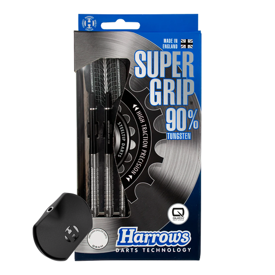 Harrows Supergrip 90 Quick Point Steeldarts