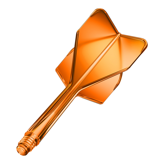 GOAT A1R No6 Flight-Shaft-System - Neon Orange Dieses Bild zeigt das GOAT A1R No6 Flight-Shaft-System in Neon Orange. Es handelt sich um einen Dart-Schaft mit Flug, präsentiert einzeln.