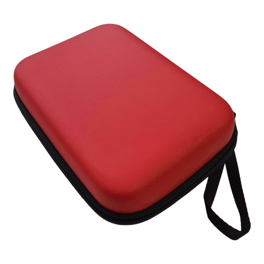 McDart System-4 Dartcase Hier wird ein Dartcase in der Farbe Rot dargestellt. Das Etui kann für den Transport von Darts verwendet werden.