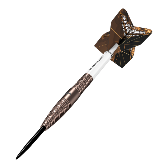 Mission Cam Crabtree V2 95% Tungsten Steeldarts Mission Cam Crabtree V2 95% Tungsten Steeldarts sind auf dem Bild zu sehen. Sie bestehen aus hochwertigem Wolfram und sind speziell für den Dartsport entwickelt.