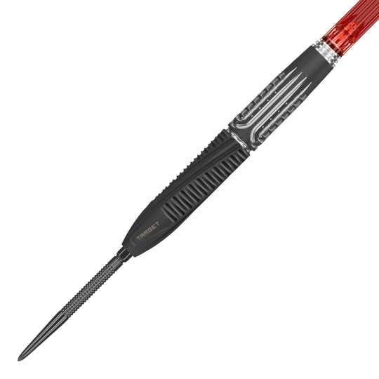 Target Shift Swiss Point Steeldarts Abgebildet sind die Target Shift Swiss Point Steeldarts. Verschiedene Teile des Sets werden präsentiert.