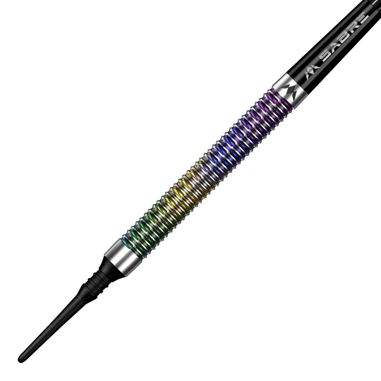 Mission Kaleidos Softdarts - 19g Auf dem Bild sieht man Mission Kaleidos Softdarts - 19g. Diese Softdarts sind für Präzision und gutes Handling bekannt.