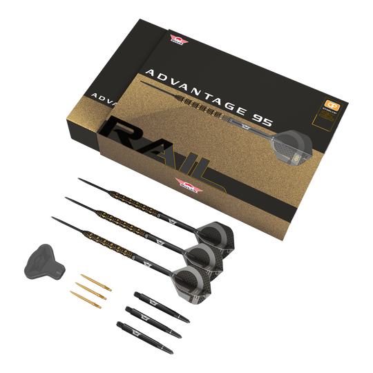 Bulls NL Advantage 95 Rail Convertible Point Steeldarts