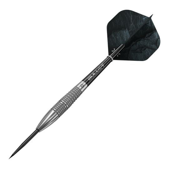 Bullet Monolith Steeldarts Dieses Bild zeigt die Bullet Monolith Steel Darts. Die Darts sind für das Steeldart-Spiel entwickelt.