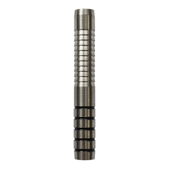 McDart Ringed Shark Softdart Barrels - 18g sind auf diesem Bild abgebildet. Es handelt sich um Dartbarrels in Ringform für Softdarts.