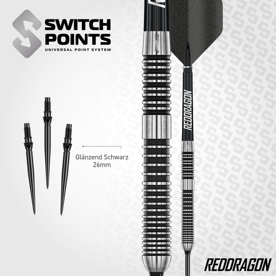 Red Dragon Pegasus Switch Point Steeldarts Die Red Dragon Pegasus Switch Point Steeldarts sind moderne Dartpfeile. Sie eignen sich ideal für anspruchsvolle Dartspieler.
