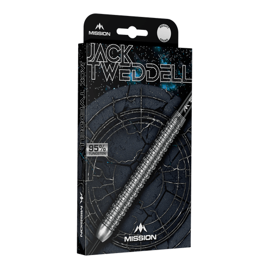 Mission Jack Tweddell Silver Steeldarts Ein Bild mit dem Dateinamen M002000_Mission_Jack_Tweddell_Silver_Steeldarts_3. Es zeigt wahrscheinlich einen silbernen Steeldart.
