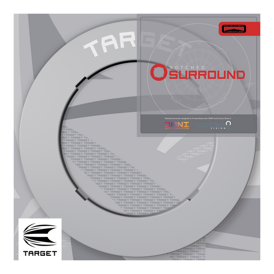 Target Notched Dartboard Surround
