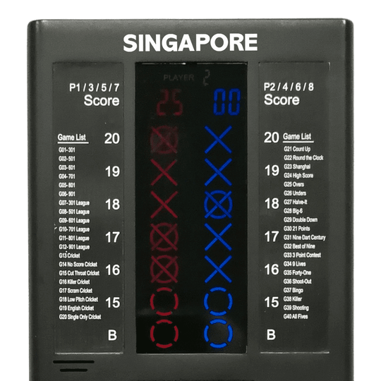 XQMax Singapore Darts Counter