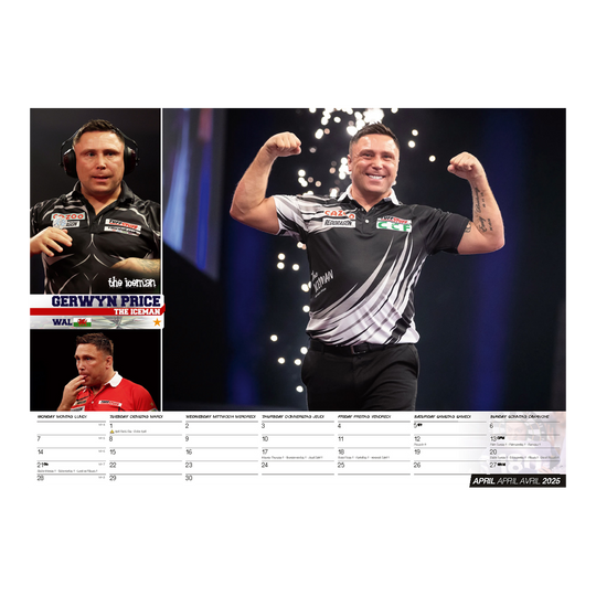 Darts Kalender 2025