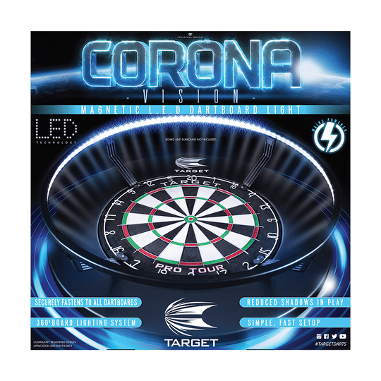 Target CORONA Vision LED Dartboard Lighting System