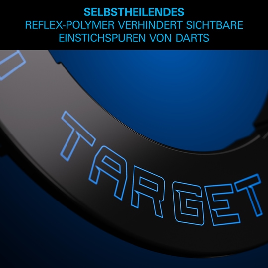 Target Corona Vision Notched Dartboard Surround mit Beleuchtung