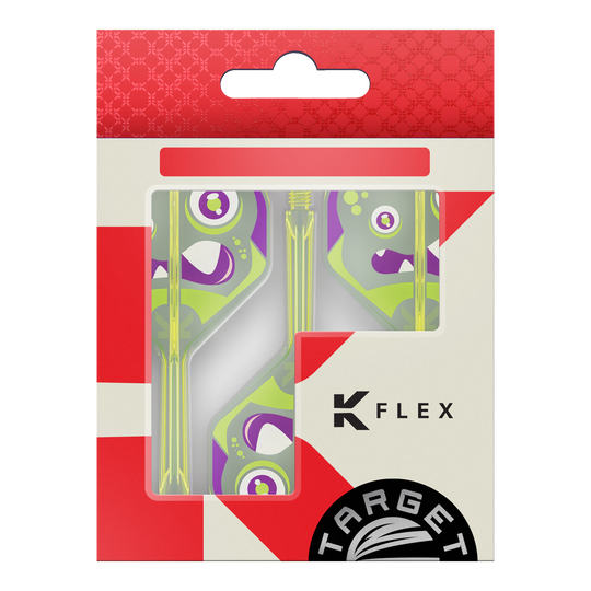 Target Japan K-Flex Xeno No2 Standard Flights Zu sehen sind die Target Japan K-Flex Xeno No2 Standard Flights. Sie werden als Dartflights verwendet.