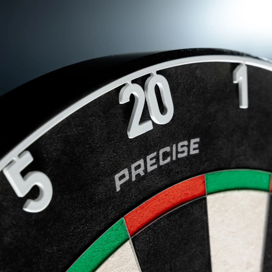 Gezeigt wird ein weiterer Zahlenring in klassischem Weiß. Er gehört vermutlich zu einem Dartboard-Zubehör.