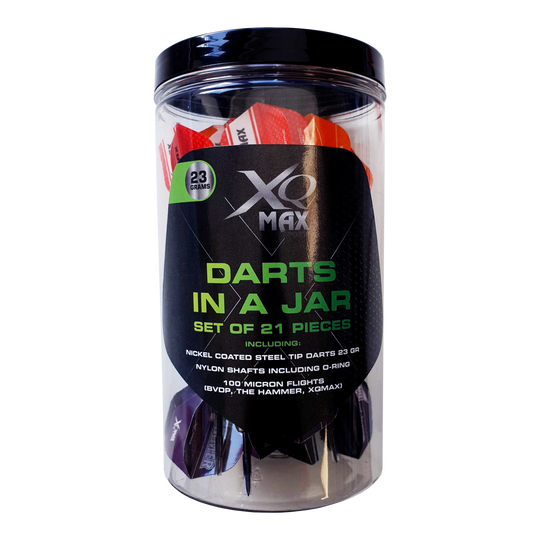 XQMax 21 Darts im Glas