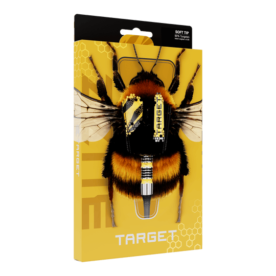 Hier sind die Target Buzz 11 Softdarts abgebildet. Sie zeichnen sich durch ihr modernes Design aus.