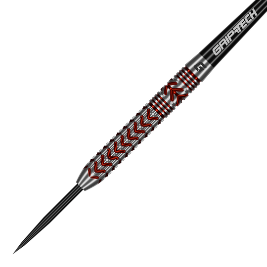 GOAT Curveball Steeldarts Hier sieht man die GOAT Curveball Steeldarts. Das Produkt ist aus nächster Nähe fotografiert.