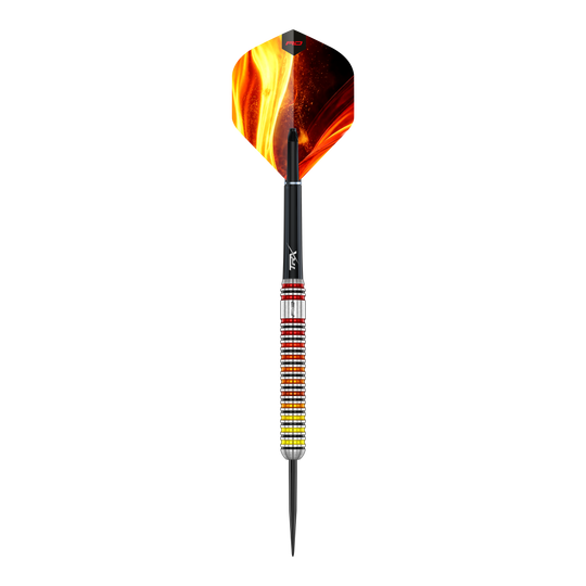 Red Dragon Furnace Steeldarts Das Bild zeigt einen Red Dragon Furnace Steeldart. Der Pfeil ist für das klassische Steeldartspiel hergestellt.