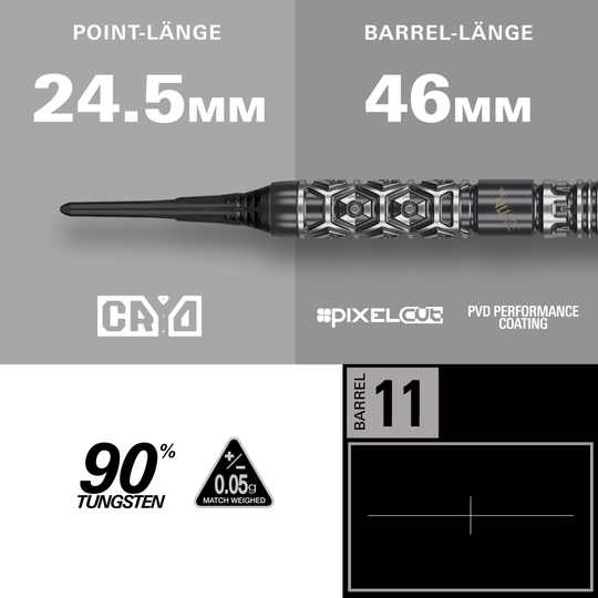 Target Luke Littler Nuke Fallout Softdarts - 19g