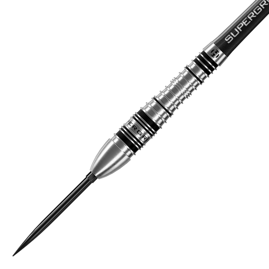 Harrows Supergrip Bomb Quick Point Steeldarts Abgebildet sind die Harrows Supergrip Bomb Quick Point Steeldarts. Es handelt sich um Steeldarts mit spezieller Supergrip-Technologie.