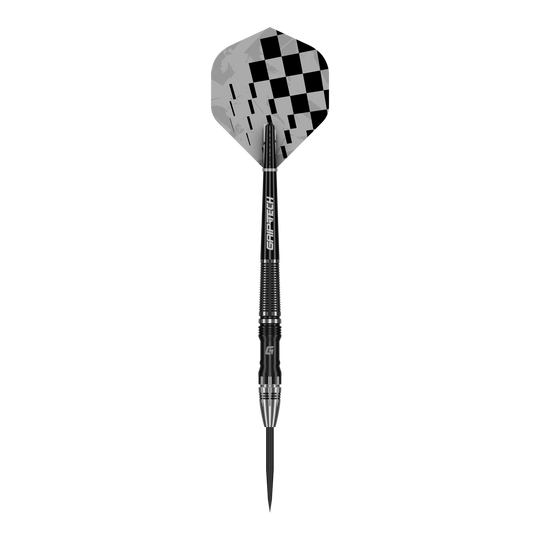 GOAT Rook Steeldarts Zu sehen ist ein GOAT Rook Steeldarts Pfeil. Er eignet sich zum Spielen an Steeldartboards.
