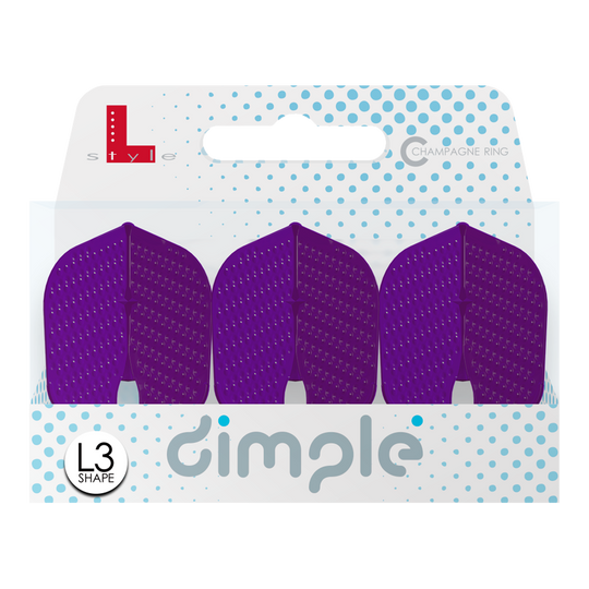 L-Style Flights Dimple Champagne L3PRO Shape