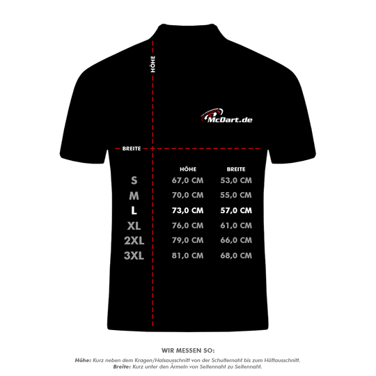 Red Dragon Peter Wright Tour Polo Shirt