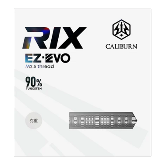 Caliburn Rix EZ-EVO R6 Steeldarts Zu sehen ist der Caliburn Rix EZ-EVO R6 Steeldarts. Das Bild stellt die Besonderheiten und Form des Produkts dar.