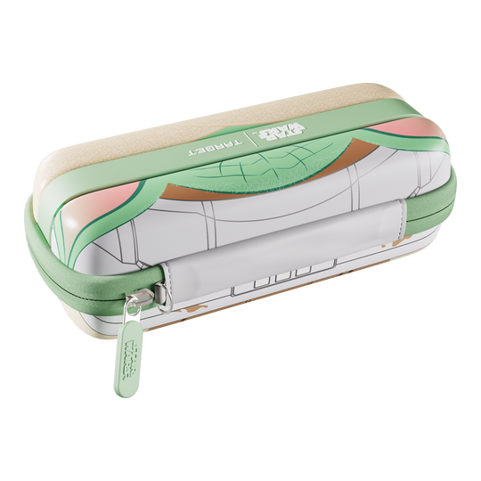 Target Star Wars Boa Dartcase - Grogu Das Target Star Wars Boa Dartcase - Grogu bietet Stauraum für Dartpfeile und Zubehör mit Grogu aus Star Wars als Motiv. Es ist besonders für Star Wars Fans geeignet.