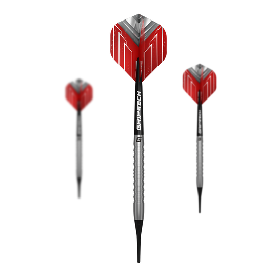 GOAT Podium Silver Softdarts - 18g Hier sind die GOAT Podium Silver Softdarts mit einem Gewicht von 18g abgebildet. Das Set besteht aus hochwertigen silberfarbenen Softdarts.