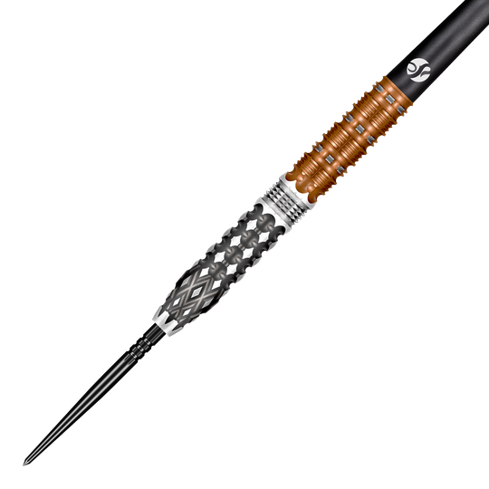 Shot Gnarly Gnasha Turbo Point Steeldarts - 23g Abgebildet ist der Shot Gnarly Gnasha Turbo Point Steeldart mit 23g. Der Dart hat ein modernes Design und eignet sich für präzises Spiel.
