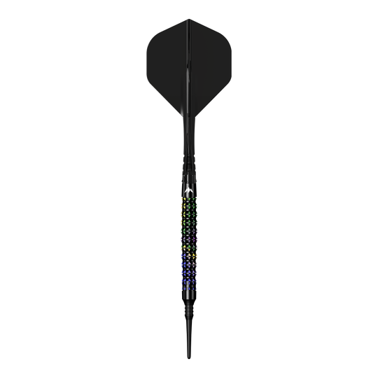 Mission Black Opal Softdarts - 20g Mission Black Opal Softdarts - 20g liegt auf einem weißen Hintergrund. Diese Softdarts sind für präzises Dartspiel ausgelegt.