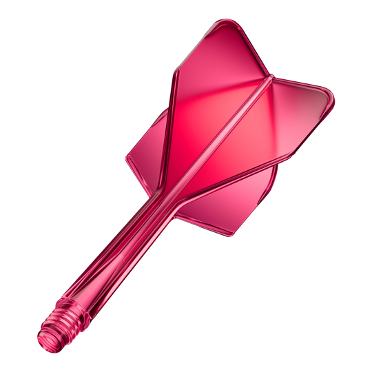 GOAT A1R No6 Flight-Shaft-System - Neon Pink Das Produkt GOAT A1R No6 Flight-Shaft-System in Neon Pink ist abgebildet. Das Dartzubehör besticht durch seine auffällige pinke Farbe.