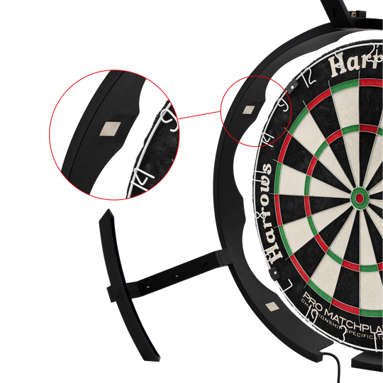 Harrows TriLight LED Dartboard Beleuchtung