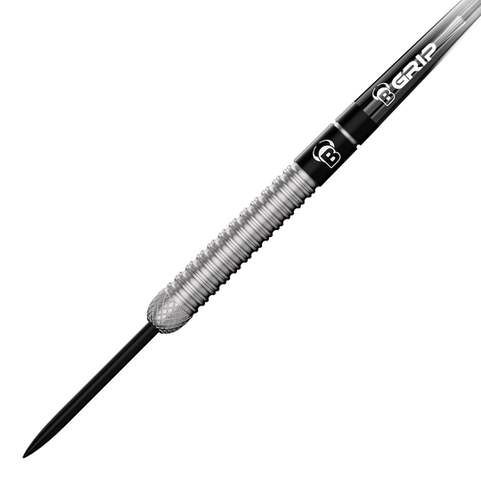 Bulls Leon Weber Steeldarts Das Foto zeigt die Bulls Leon Weber Steeldarts. Diese Darts sind für präzises Werfen entwickelt.